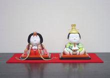 Load image into Gallery viewer, Heisei kotenbina<br><small>Hina dolls Kimekomi (wooden)</small>