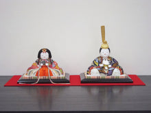 Load image into Gallery viewer, Junkei gokujyo&lt;br&gt;&lt;small&gt;Hina dolls Kimekomi (wooden)&lt;/small&gt;
